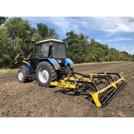 Культиватор суцільний навісний 3х рядний КНС 3.5 (на двовітковій стійці)